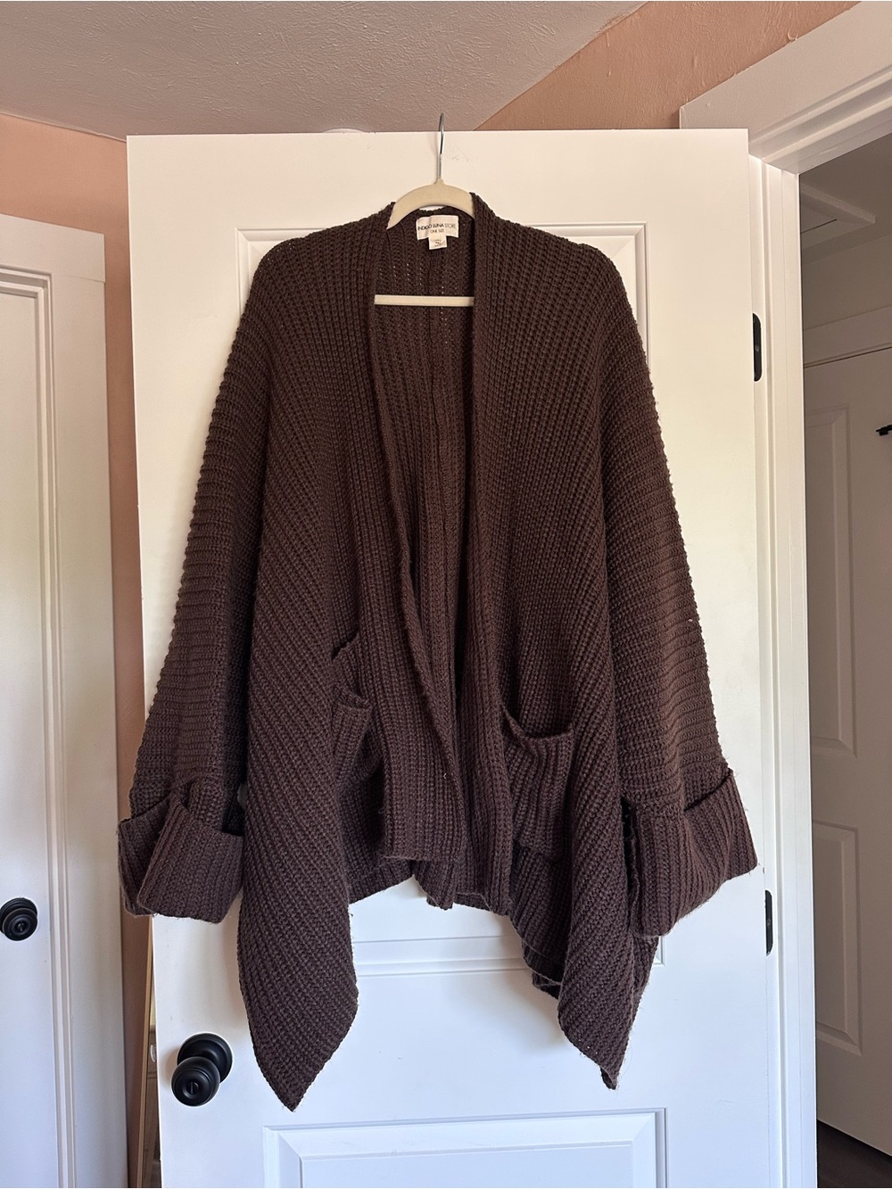 Indigo Luna Tuula Poncho in Cacao - Picture 6 of 8